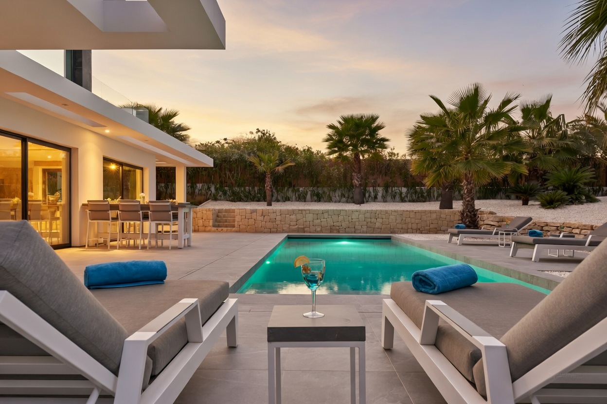 4845 - ¡Espectacular villa (2023) con privacidad y materiales de alta calidad!