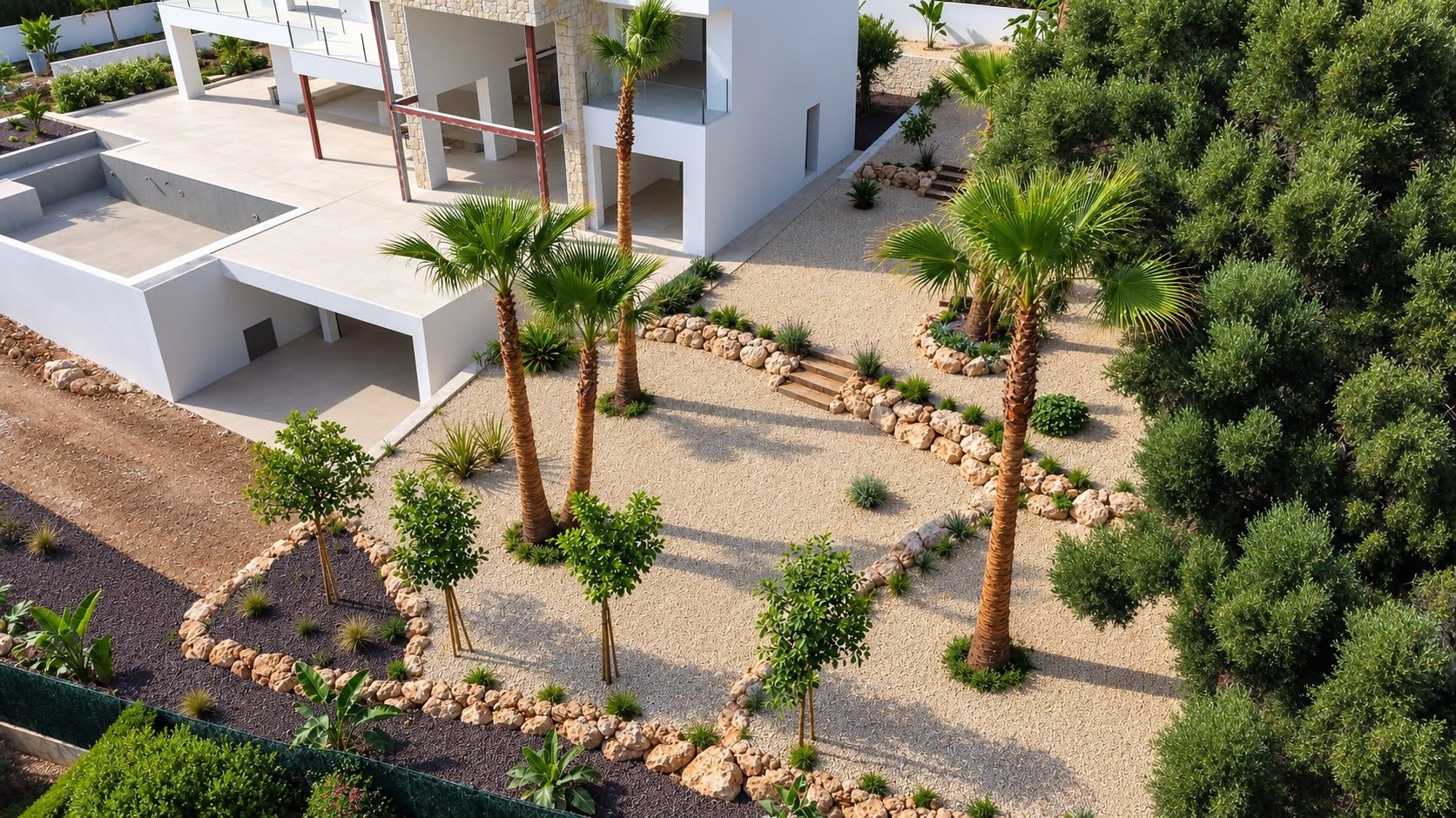 4642 - Espectacular y moderna villa en construccion en una demandada zona de Javea.