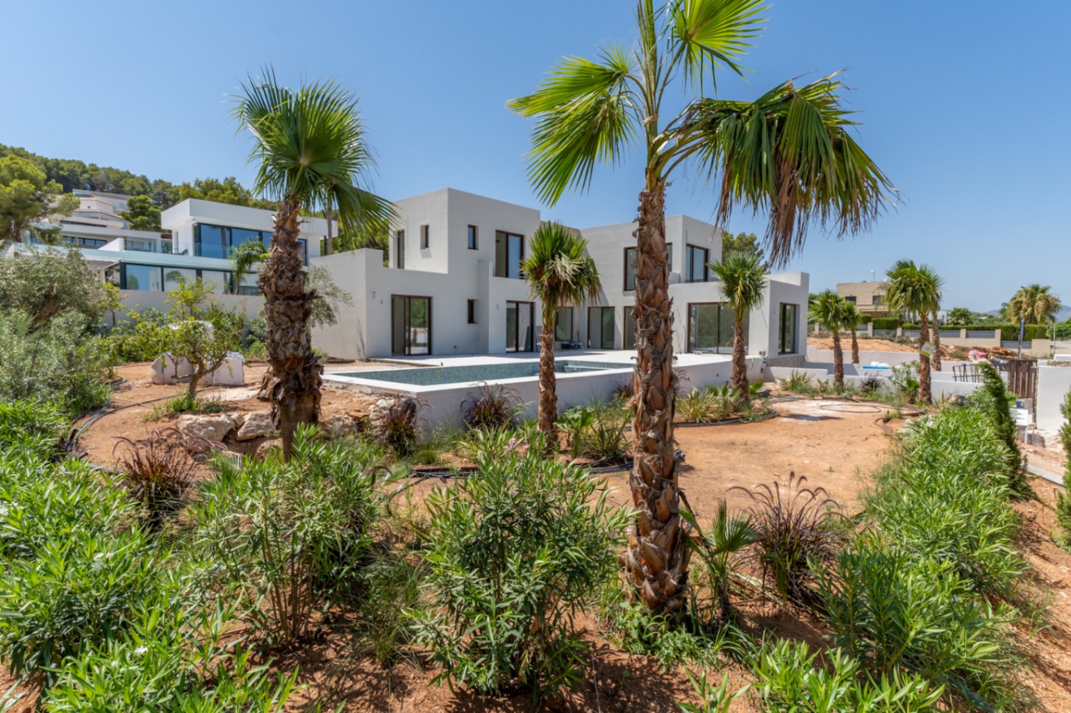 4857 - Exclusive turnkey new build villa with panoramic views over Jávea and the Montgó.