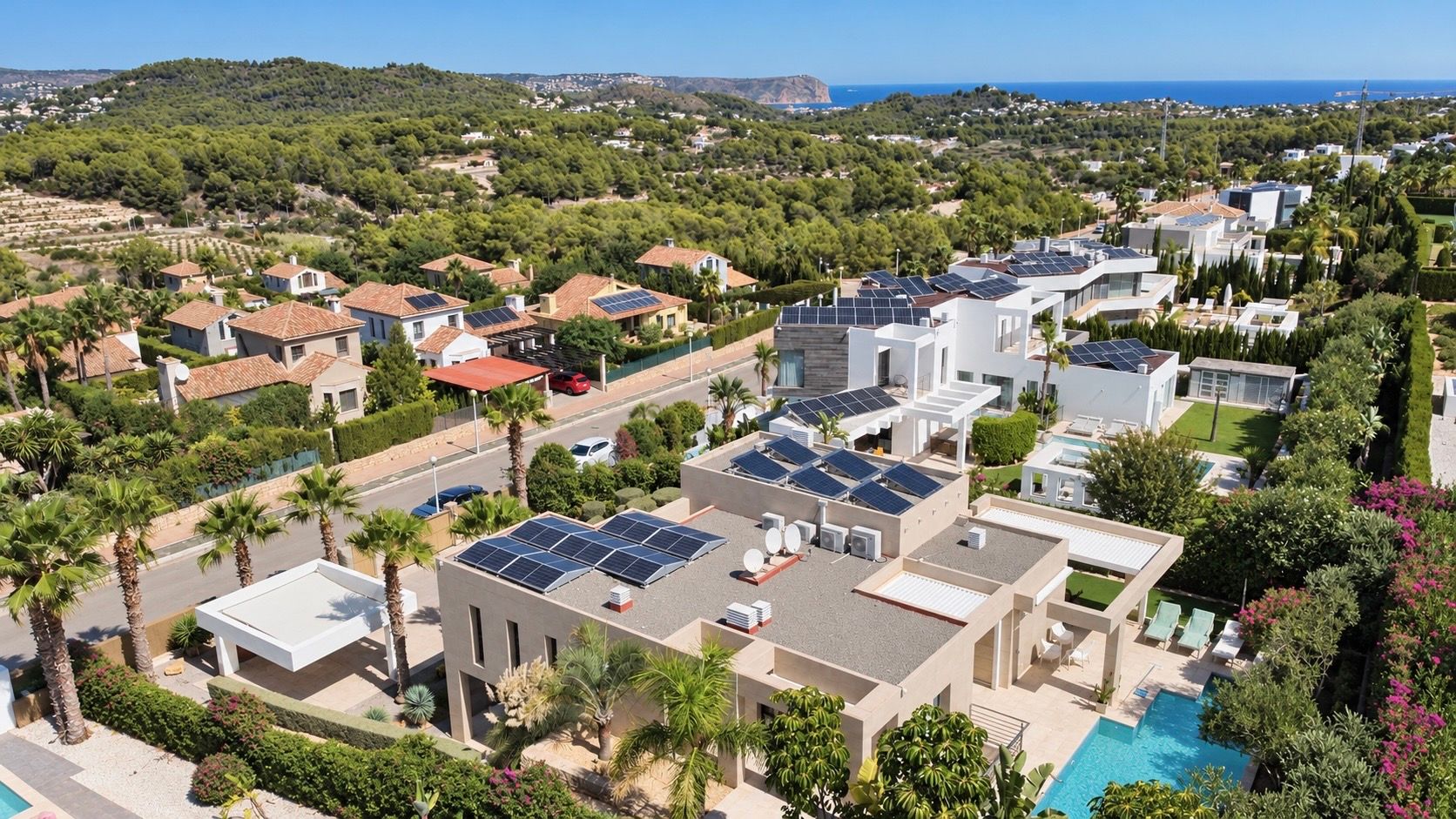 Villa de lujo en venta en Javea con 2 piscinas, vistas al montgo y buena orientación - Imagen 49