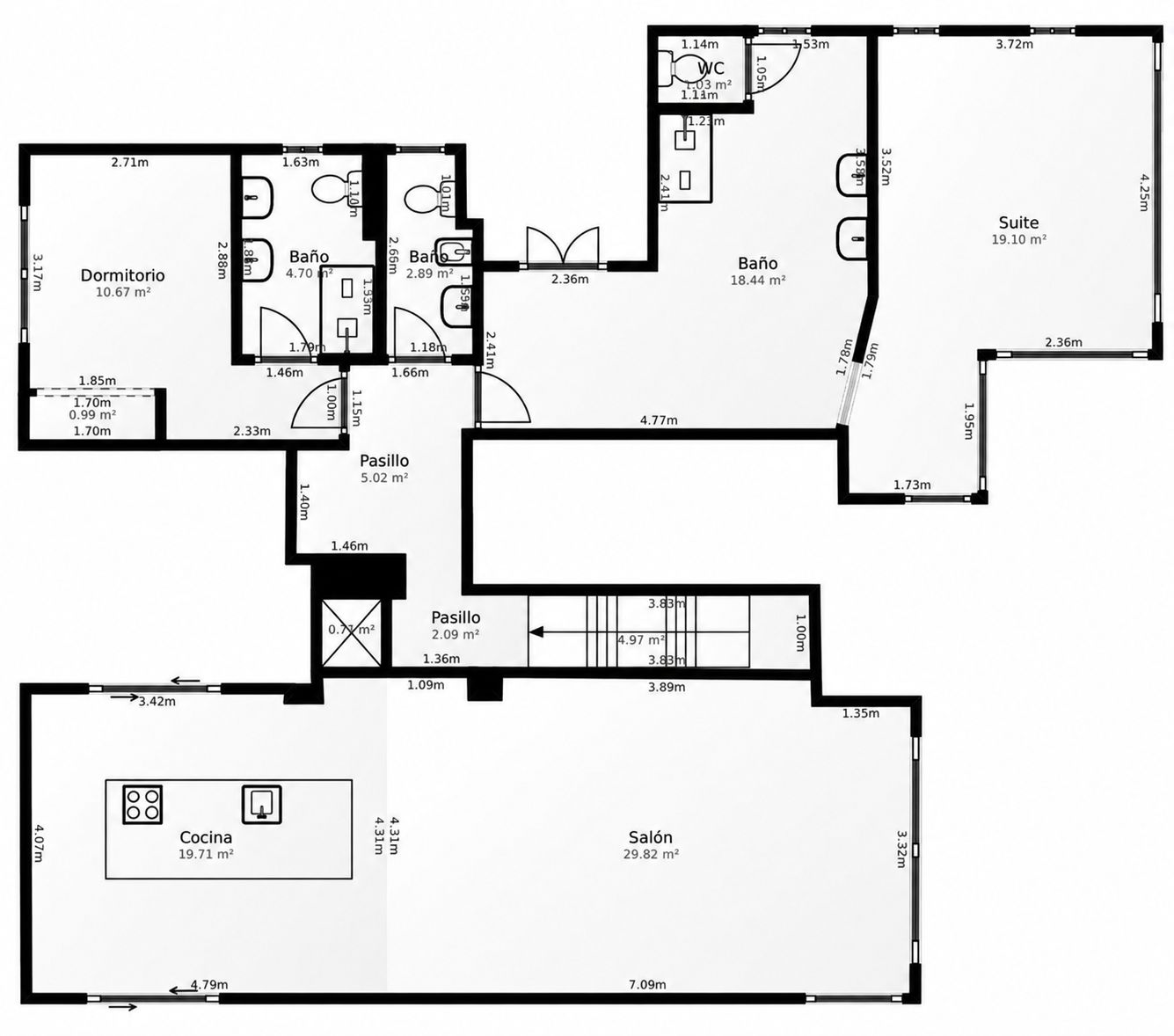 Villa de lujo en venta en Javea con 2 piscinas, vistas al montgo y buena orientación - Imagen 57