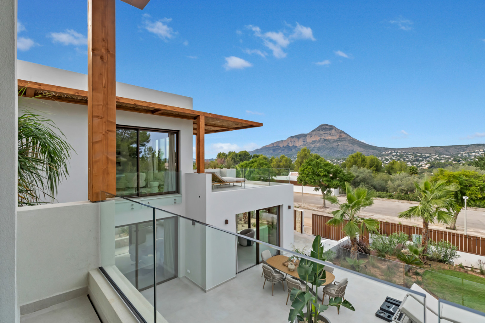4857 - Villa neuve clés en main exclusive avec vue panoramique sur Jávea et le Montgó