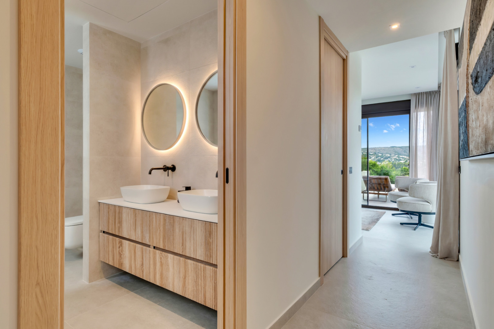 4857 - Villa neuve clés en main exclusive avec vue panoramique sur Jávea et le Montgó
