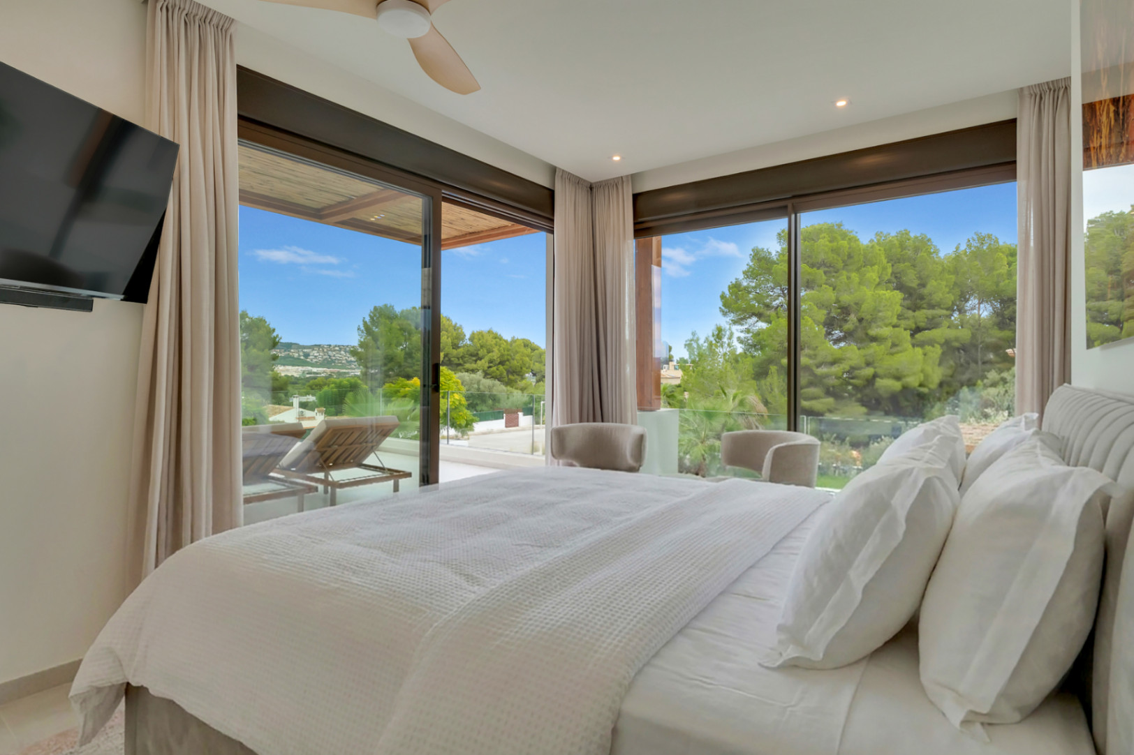 4857 - Villa neuve clés en main exclusive avec vue panoramique sur Jávea et le Montgó