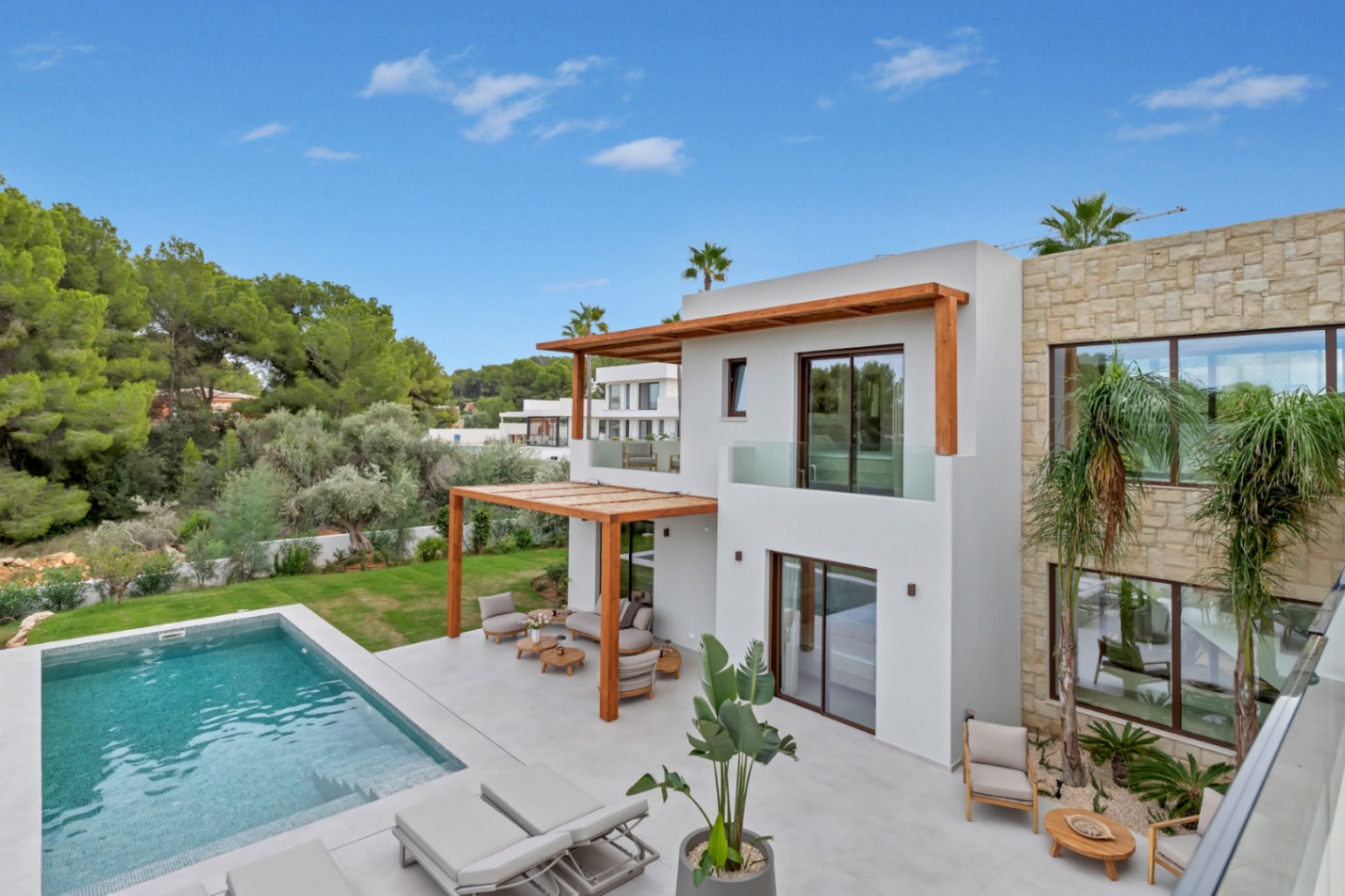4857 - Villa neuve clés en main exclusive avec vue panoramique sur Jávea et le Montgó