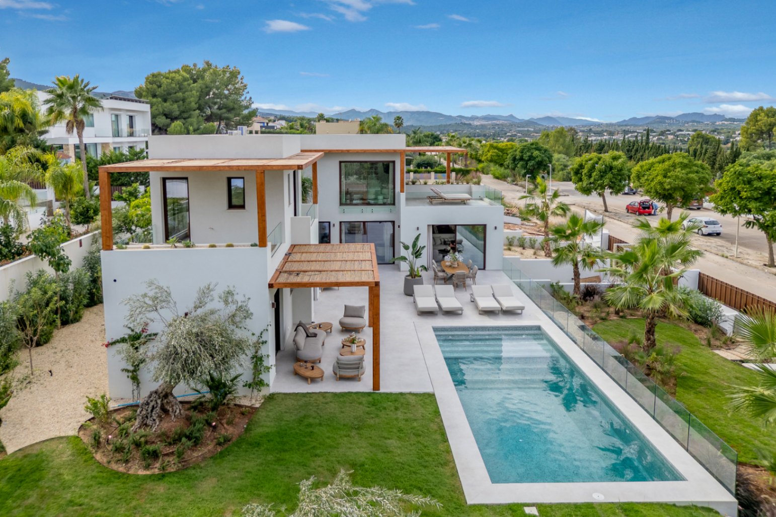4857 - Villa neuve clés en main exclusive avec vue panoramique sur Jávea et le Montgó